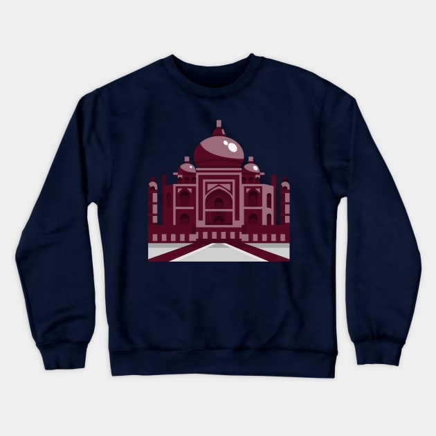 Taj Mahal T-Shirts Crewneck Sweatshirt by BeeZeeBazaar